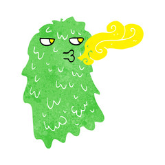 cartoon gross ghost