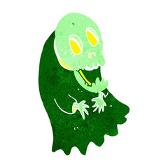 cartoon spooky ghoul