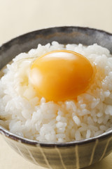 卵かけご飯　Raw Egg over Rice
