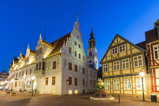 Old Town hall in Celle, in Lower Saxony, Germany