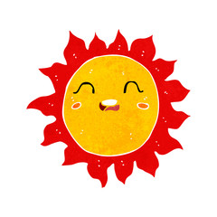 cartoon sun