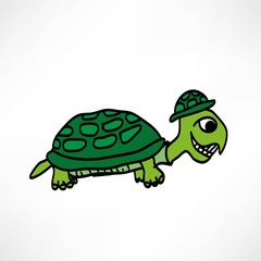 Cartoon turtle