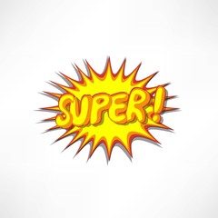 Comic book explosion