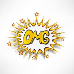 Comic book explosion