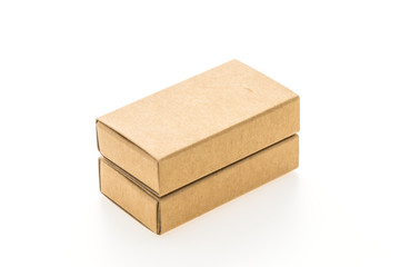 Staples box isolated