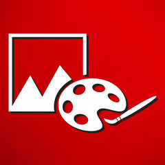 Vector photograph icon