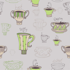 Seamless Coffee background