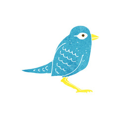 cartoon garden bird