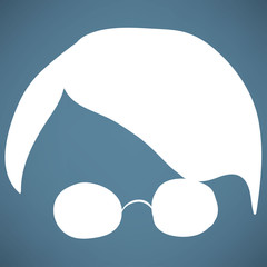 Person with glasses