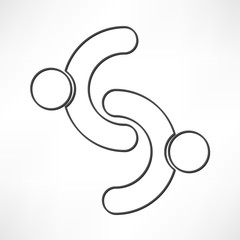 Business icon. Handshake