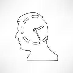 Gear head icon