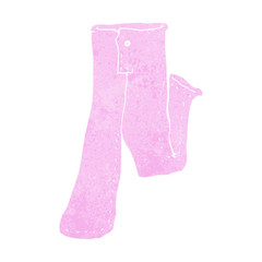 cartoon pair of pink pants
