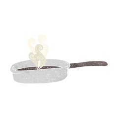 cartoon frying pan