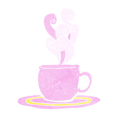 cartoon tea cup