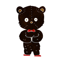cartoon cute little bear
