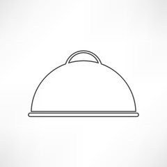 hat chef and kitchen