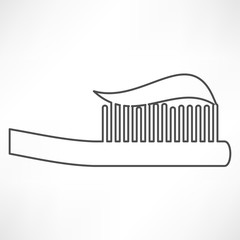Toothbrush icon