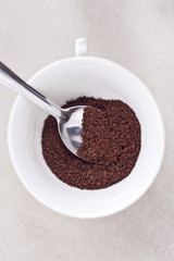 coffee powder