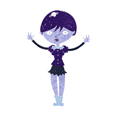 cartoon vampire girl