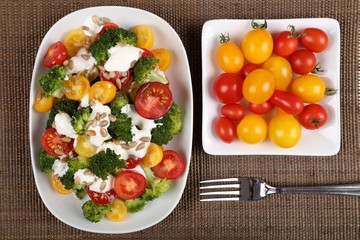 Colorful salad.