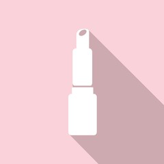 lipstick with a long shadow