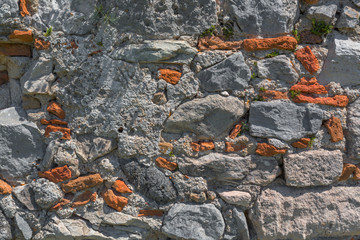 Old stone wall texture
