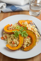 Quinoa mit Kürbis