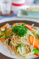 Spaghetti with Vegetables