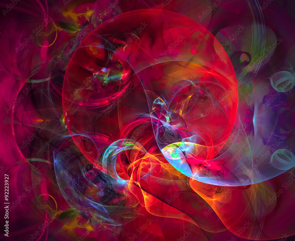 Wall mural modern abstract background design with space for your text.