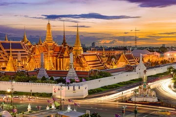 Gordijnen Bangkok Skyline © SeanPavonePhoto