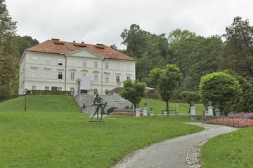 Tivoli castle in Ljubljana, Slovenia