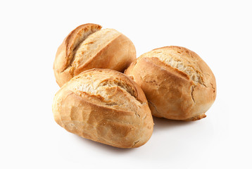 Bread. Fresh bread on a white background