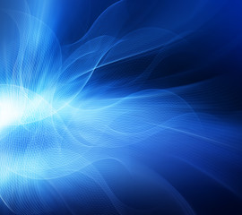 Abstract blue background
