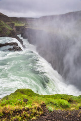 Stunning Gullfoss waterfall in Iceland