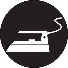 Steam iron icon