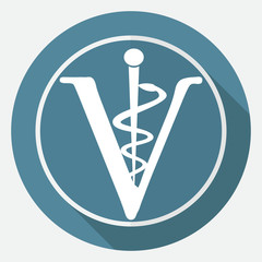 Veterinary sign cat and dog symbol - 92233392