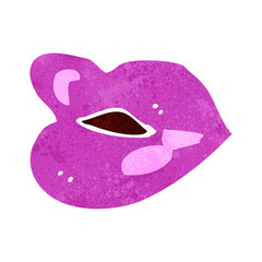 cartoon lips