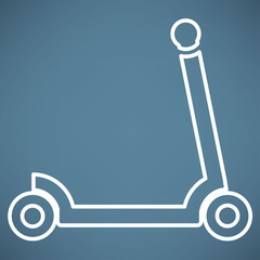 scooter for children icon