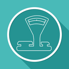 Kitchen scales icon