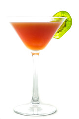  cocktail on white background