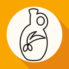 olive oil bottle icon