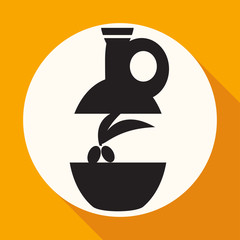 olive oil bottle icon