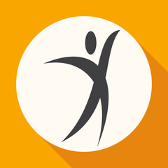 Obraz premium dance icon