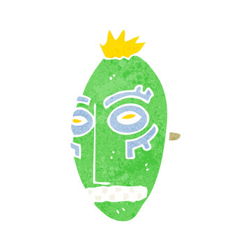 recommend clip art: cartoon tribal mask