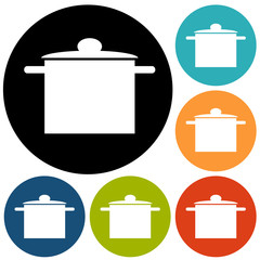 hat chef and kitchen