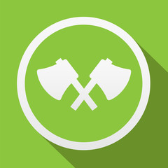 Axe icon great for any use. Vector EPS10.