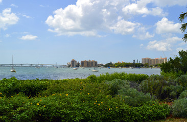 Fototapeta na wymiar Sarasota Bay in Florida