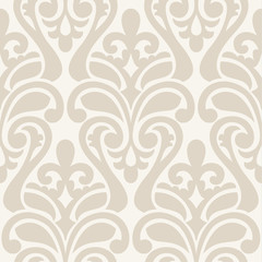 Ikat Damask Seamless Background Pattern
