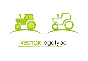 Logo with Tractor