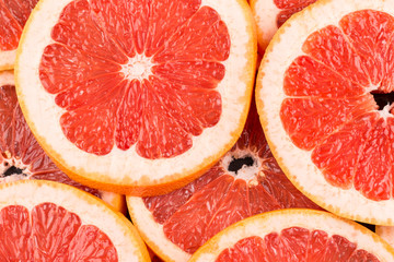 Grapefruit slices